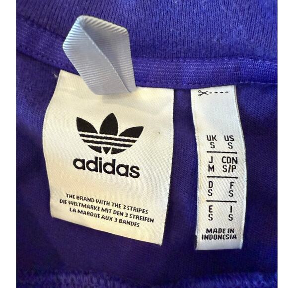 ADIDAS Frog Purple tee T-Shirt Top Size S TCU Texas Christian University - Picture 3 of 5